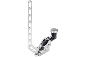 OSIAS Aluminum Hydraulic Drift Handbrake E-Brake Racing Parking Lever Gear Kit Silver