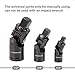 CASOMAN Complete 7 Pieces Universal Joint Socket and Adapter Set, 1/4-inch, 3/8-inch and 1/2-inch, Cr-V