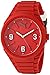 PUMA Unisex PU103592005 Gummy Analog Display Analog Quartz Red Watch