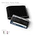 GRIFITI Band Joes Landscape Front Wide Pocket Wallet Slim Profile Colorful Rubber Silicone Improved Broccoli Siliconeband Grip Credit Card License Cash Strap Strong Money Holder (Black)