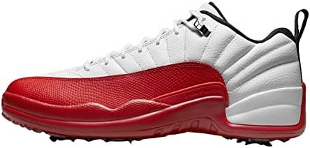 Amazon.com | NIKE Jordan 12 Low Retro Men's Golf Cleats Black