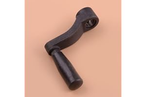Black Drill Press Table Crank Lifting Handle Raise Lower 14.5mm Bore Replacement Fit for West Lake Bench Machine ZQ4113 ZQ411