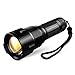 Elite Tactical® Pro 300 Series Tactical Flashlight - Best, Brightest & Most Powerful 1200 Lumen Military Grade Rechargeable LED CREE Searchlight w/ Zoom For Self & Home Defense - Waterproof - Black