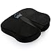 MODVEL Memory Foam Seat Cushion and Lumbar Pillow Combo - Gel Infused and Ventilated - Back Pain Relief