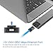 PureFix USB C Hub Adapter, 7-in-2 Extension with Gigabit Ethernet, 4K HDMI, Type- C 100W PD & 40Gbps, 2 USB-A 3.0, SD & MicroSD/TF Card Reader for 2016-2020 MacBook Pro 13' 15' 16' & 2020 MacBook Air
