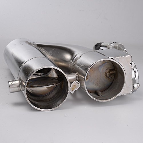 Epman TK-CUT007Y Patented Product JDM 3 inch Electric Exhaust Dump Cutout E-cut Out Bypass Switch Dual-Valve System