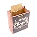 Hallmark Gift Bag, Medium Gray, Pink, Gold Love