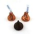 Hershey's Kisses, Milk Chocolate in Orange Foil (Pack of 2 Pound)