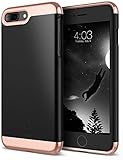 Caseology [Savoy Series] iPhone 7 Plus Case - [Stylish Design] - Matte Black