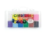 OOLY, Creatibles DIY Erasers, Set of 12 (161-001)