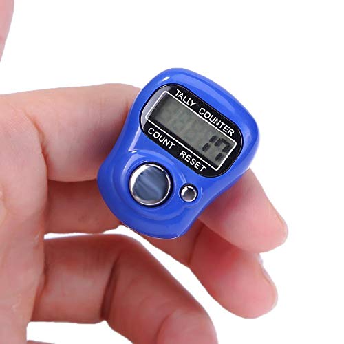 image for Vipeco Stitch Marker Row Finger Ring Counter Electronic Tally Counter 