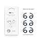 AhaStyle 3 Pairs AirPods Ear Hooks Cover Silicone Accessories Compatible with Apple AirPods and EarPods Headphones(Navy Blue)
