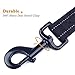 VIVAGLORY Short Dog Leash Closelyt Traffic Leash for Dog with Soft Padded Handle for Training & Walking, Padded Neoprene & Heavy Duty, 12inch, Black