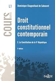 Droit constitutionnel contemporain