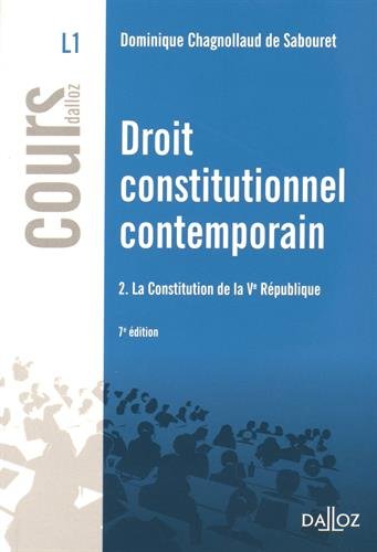 Droit constitutionnel contemporain