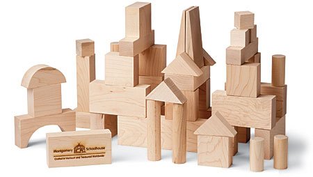 My Best Blocks - Junior Builder - Made in USA, 41 pieces