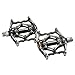 BONMIXC Mountain Bike Pedals Flat Bicycle Pedals Sealed Bearing Metal Platform Road Bike Pedals Black 9/16