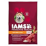 Iams Proactive Health Adult Dry Dog Food Beef And Rice, 30 Lb. Bag