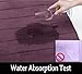 Yimobra Memory Foam Bath Mat, Large 31.5 by 19.8 Inches, Soft and Comfortable, Super Water Absorption, Non-Slip, Thick, Machine Wash, Easier to Dry for Bathroom Floor Rug, Potent Purple