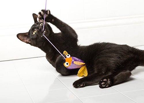 Hartz Just For Cats Gone Fishin' Interactive Cat Toy Wand