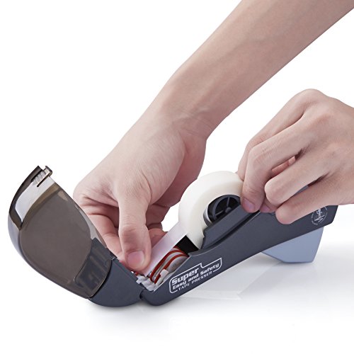 image for AFMAT Tape Cutter, Handheld Tape Dispenser with Invisable Tape, Applic