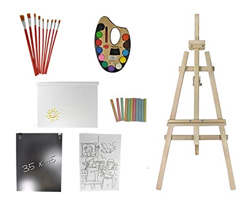 KINDERSTAFFELEI 100cm Staffelei Akademiestaffelei STANDSTAFFELEI