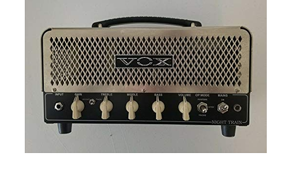 Amazon.com: Vox Night Train NT15H - Amplificador de guitarra : Instrumentos  Musicales
