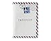 Dynomighty Men's Mighty Passport Cover, Multi-Airmail, One Size