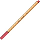 STABILO point 88 Fineliner Pack of 10 Rust Red 0.4mm view 2