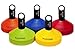 Wacces Agility Disc Cones with Transportaion Caddy Perfect for Soccer, Football Training & More- Pack of 25