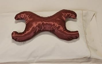 Amazon Com Save My Face La Petite Chocolate Satin Pillow By