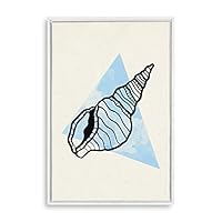 Framed Canvas Wall Art Modern Geometric Pattern Canvas Prints Home Artwork Decoration for Living Room,Bedroom - 16x24 inches