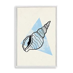 signwin Framed Canvas Wall Art Modern Geometric Pattern...