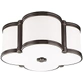 Hudson Valley Lighting Chandler - 2 Light Flush Mount - 12.5 Inches Wide by 5.5 Inches High-Old Bronze Finish