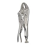 IRWIN VISE-GRIP Locking Pliers with Wire Cutter, 5-Inch, Curved Jaw (902L3)