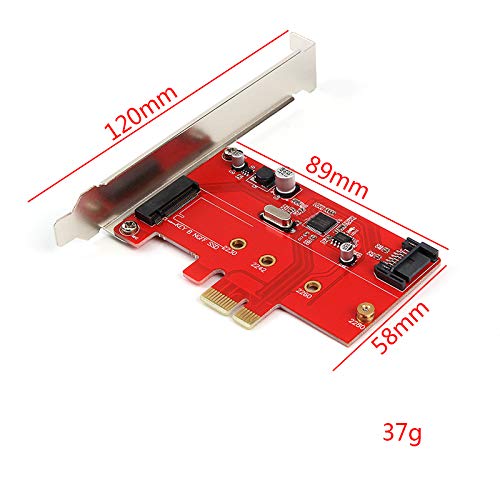 PCI-E Express 2.0 to NGFF M.2 B Key SSD SATA 3.0 to PCI-E PCI Sata Express Combo Card Adapter Converter