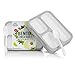Deluxe Bento Lunch Box Set, 2 Leakproof Containers With 3 Compartments, FDA Approved and BPA-Free Meal Box For Adults and Children, Ideal For Food Prep and Meal Planning, By Bowlfarm
