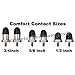 Perimeter Natural Rubber Comfort Contacts Dog Fence Collar Probes| Post Length| 3/4" Long