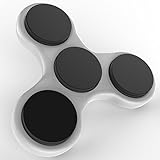 UFO Hand Spinner Fidget, up to 3 Minutes Spin Time , Free Ebook included, Love it Guaranteed Certificate, Perfect for Nervousness , ADD , ADHD , Anxiety and Stress Redice
