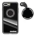 Ztylus Gloss Black Revolver M Series Camera Kit: 6 in 1 Lens with Case for iPhone 7 Plus / 8 Plus - 2X Telephoto Lens, Macro, Super Macro Lens, Wide Angle Lens (Gloss Black)