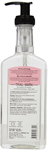 J.R. Watkins Natural Liquid Hand Soap, Grapefruit, 11 Ounce