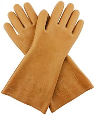 FGDJTYYJ 5KV Electrical Insulation Gloves, Electrical Safety And Safety Of High-Voltage Live Labor Insurance Gloves