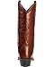 Old West Men's Smooth Leather Cowboy Boot Medium Toe Black Cherry 12 D(M) US