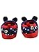 Mickey Mouse Toddler Boy's Plush A-Line Slippers with 3D Ears (7-8 M US Toddler, Navy)