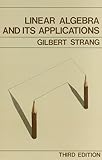 Linear Algebra and Its Applications, 3rd Edition cover
