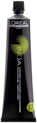 INOA Ammonia Free Permanent Colour 8,1 Light Ash B, Black, 60 ml (Pack of 1)