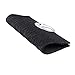 Jubileens Women's Shoulder Clutch Bag Rhinestone Evening Party Purse(Black)