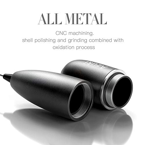 Azuki high - Powered Milk Frother Full Metal Handheld Foam Maker Machine for Latte eggbeaters, blender for bulletproof coffee, Cappuccino for mini coffee makers, Smoothies, Matcha, Hot Chocolate, shape by milk bullets - Large Bracket