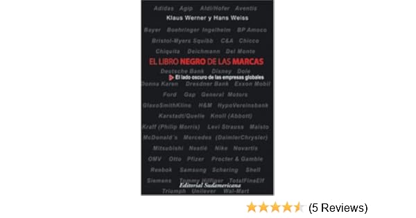 El Libro Negro De Las Marcas Spanish Edition Klaus Werner Hans