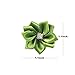 YAKA 50Pcs Satin Ribbon Flowers Bows Rose W/Rhinestone Appliques Birthday Party Wedding Decorations DIY Project Craft 1.1inch(Multi-Color)